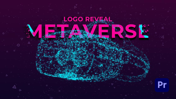 Metaverse VR Glasses Logo Reveal