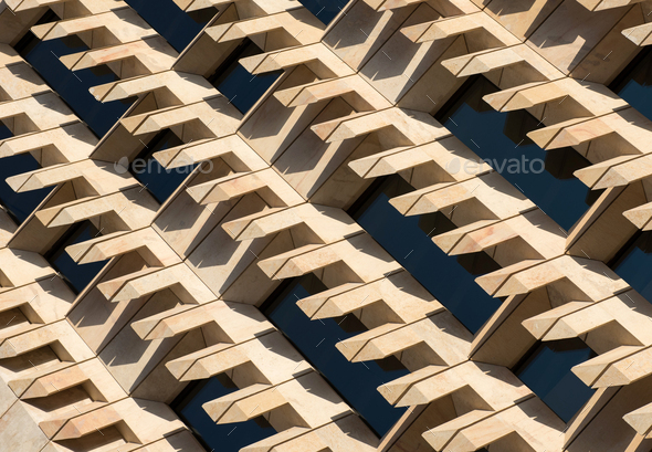 Architectural abstract geometrical patterns and lines - Stock Photo - Images