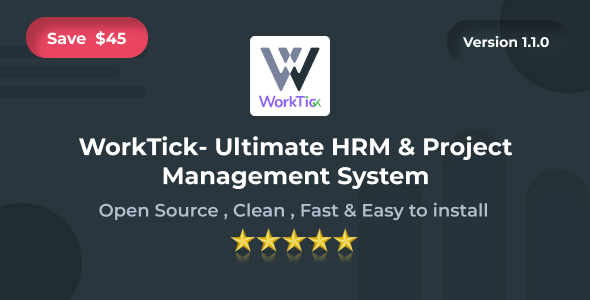 WorkTick – Ultimate HRM & Project Management