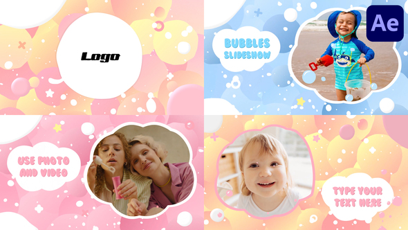Bubble Slideshow | After Effects
