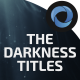 The Dark Room Titles l Intense Teaser - VideoHive Item for Sale