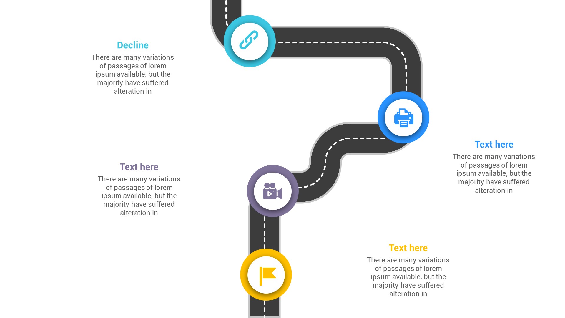 Roadmap Infographic Keynote Template, Presentation Templates | GraphicRiver