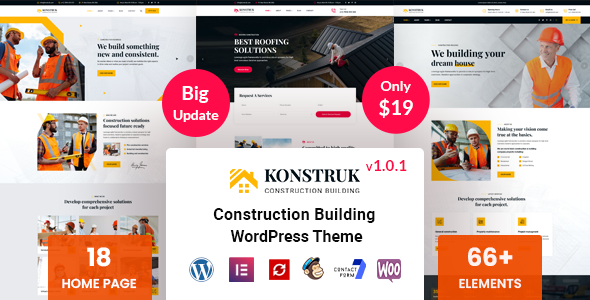 Konstruk - Construction WordPress Theme