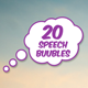 20 Speech Bubbles - VideoHive Item for Sale