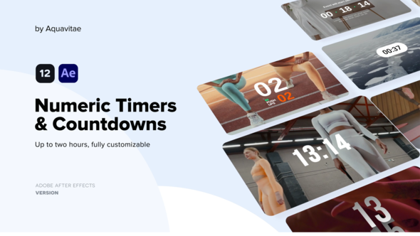 Numeric Timers & Countdowns Elements template preview