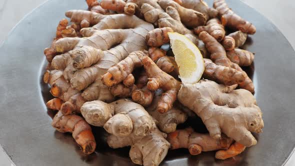 Natural Immunity Boosters  Roots of Ginger and Turmeric Alternative Medicine alt