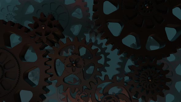 The Black Gears Rotate