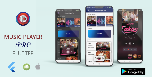 Music Player Pro - Flutter Android & iOS | Offline Music Player