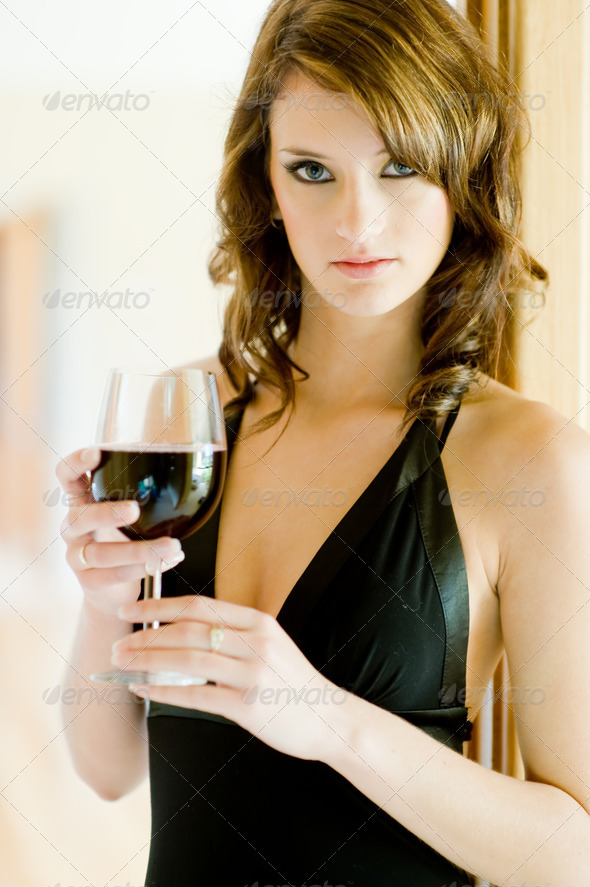 Woman And Wine