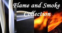 Flame And Smoke Abstract