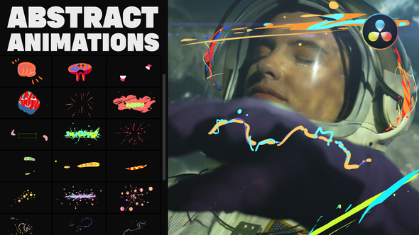Abstract Animations Pack for DaVinci Resolve