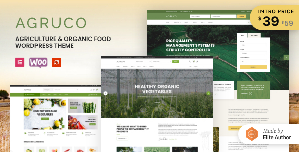 Agruco – Agriculture & Organic Food WordPress Theme