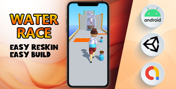 [DOWNLOAD]Water Race - (Unity - Admob)
