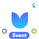 GoEvent: Event Booking Management | Party Tickets | Concert | Flutter Android + iOS App UI Template
