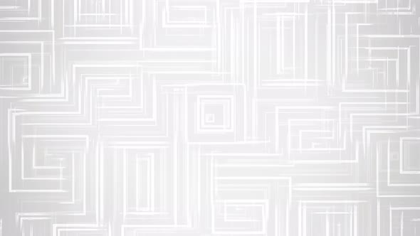 Abstract Squares White Geometric Background