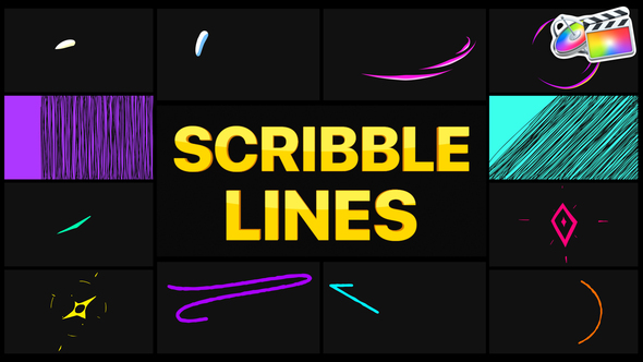 Scribble Lines | FCPX