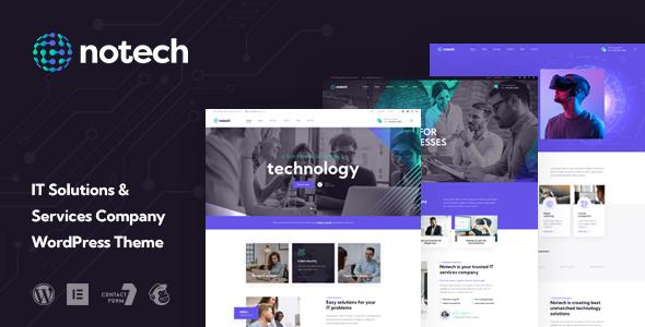 Notech – IT Solutions & Services WordPress Theme