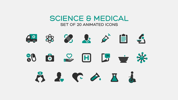 Science and Medical Icons