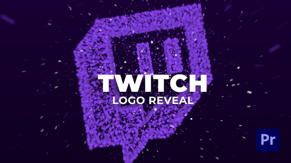 Twitch Particles Logo Reveal