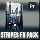 Stripes Transitions &amp; FX Cinematic Pack - VideoHive Item for Sale