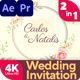 Wedding Invitation 4K (2 in 1) || MOGRT - VideoHive Item for Sale