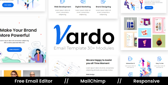 Vardo Agency - Multipurpose Responsive Email Template