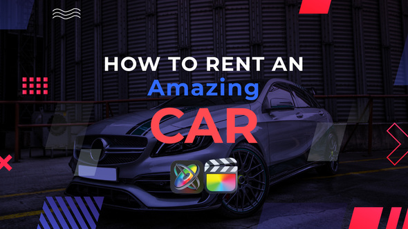 Car Rent Slideshow | Final Cut Pro X & Apple Motion