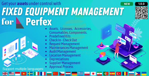 Fixed Equipment Management for Perfex CRM