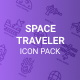 Space Traveler Icon Pack