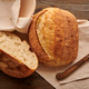 Homemade tartine bread on wooden table - PhotoDune Item for Sale