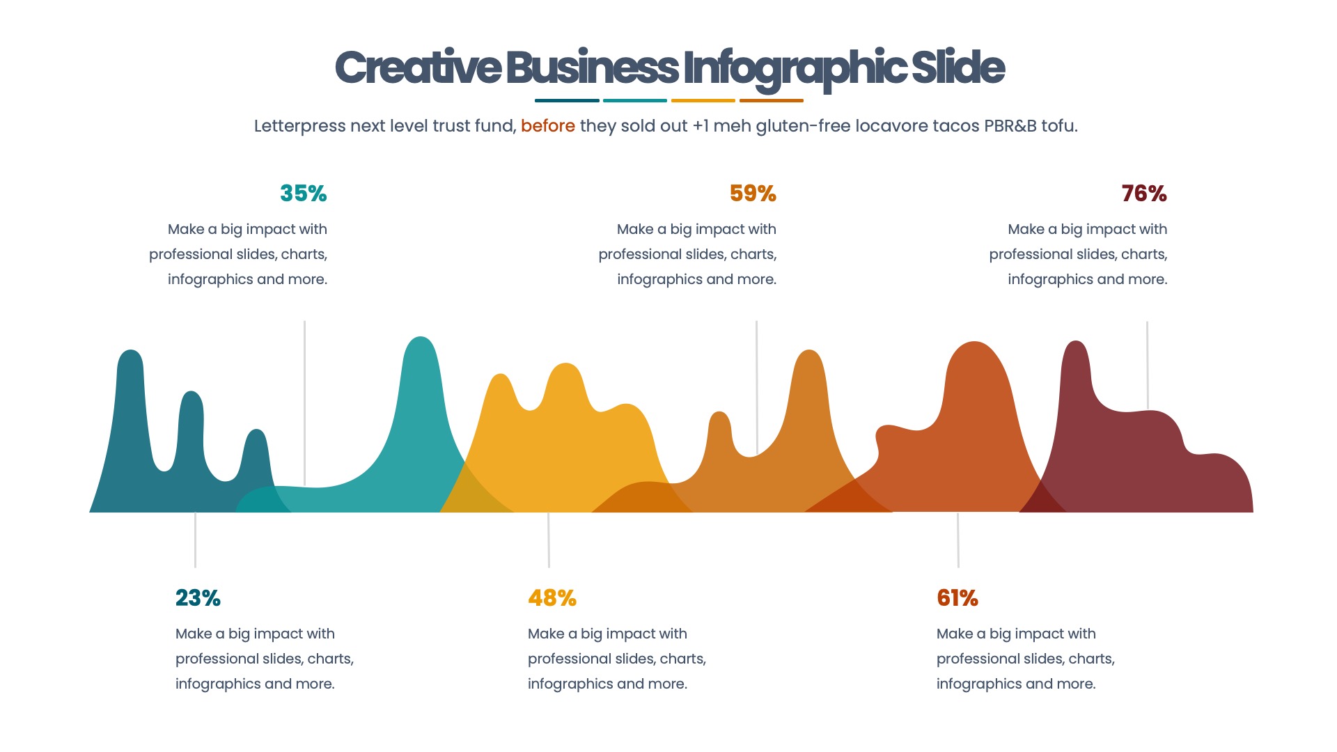 Creative Business - PowerPoint Infographics Slides, Presentation Templates