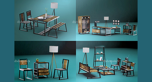 Collection set for kind of room