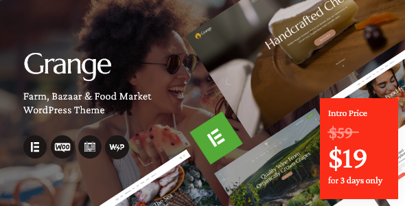 Grange - Farm & Food Market WordPress Theme
