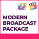 FCPX Modern Broadcast Package - VideoHive Item for Sale