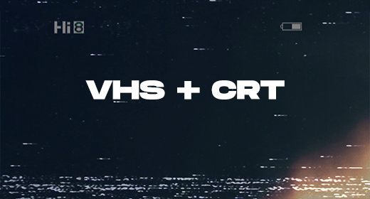 Analog VHS Video Overlays