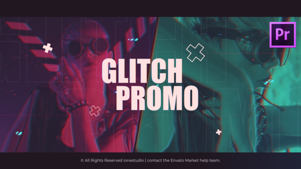Glitch Opener for Premiere Pro