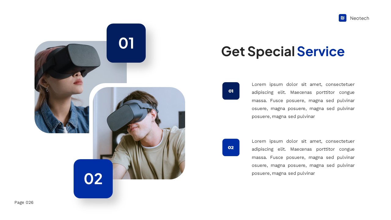 Neotech - IT Solutions & Services Google Slides Template, Presentation ...