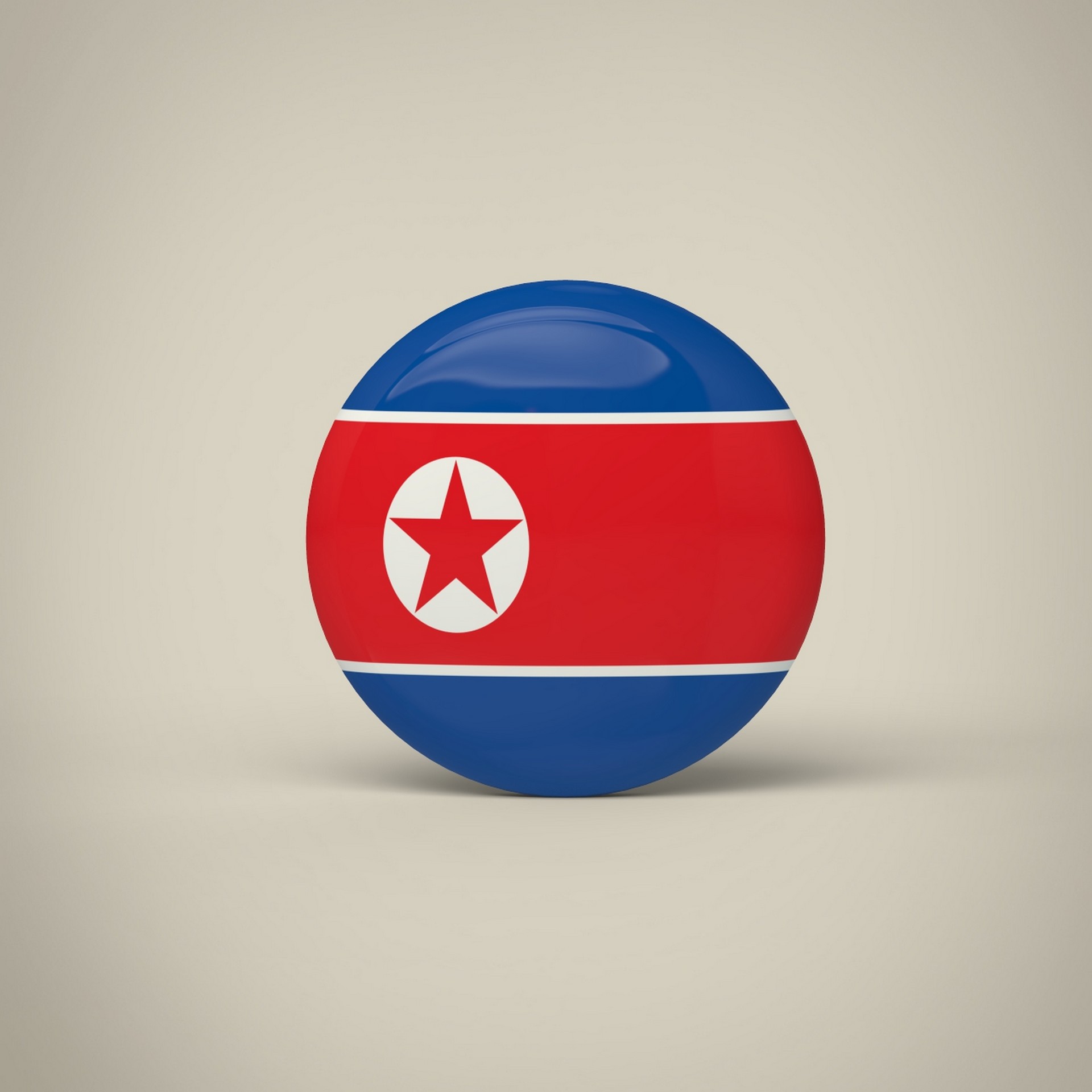 North Korea Badge by deepocean3d | 3DOcean