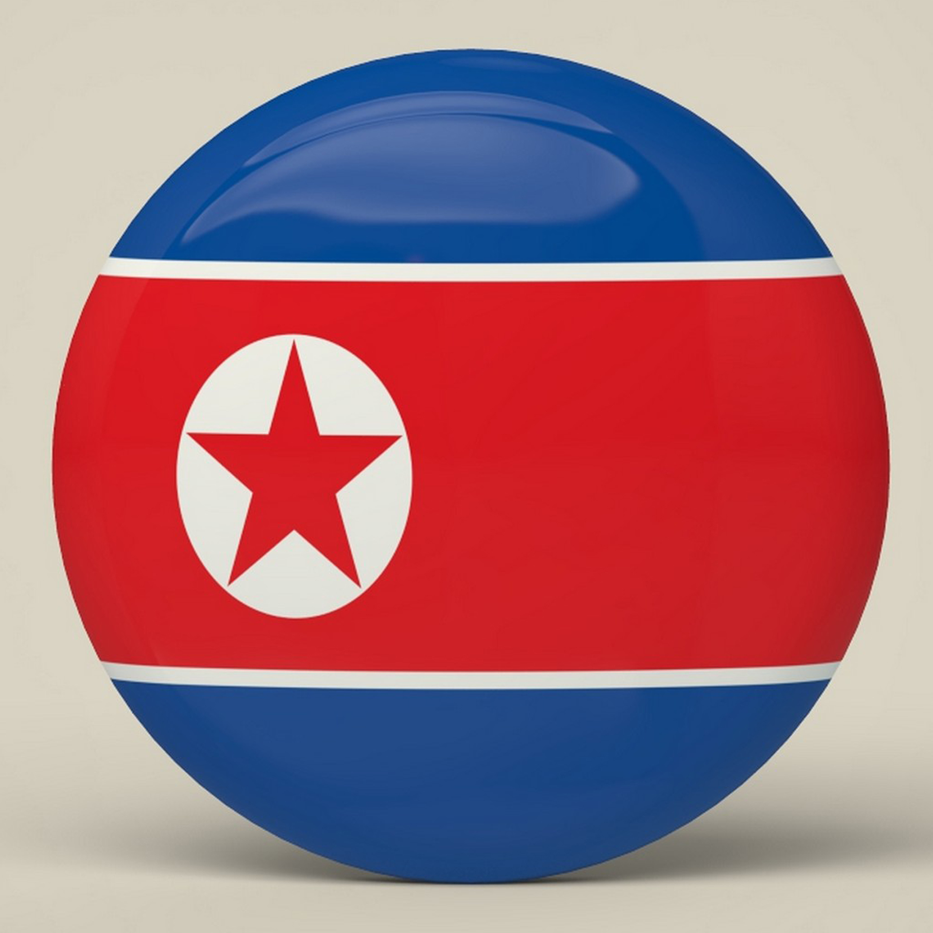 North Korea Badge by deepocean3d | 3DOcean