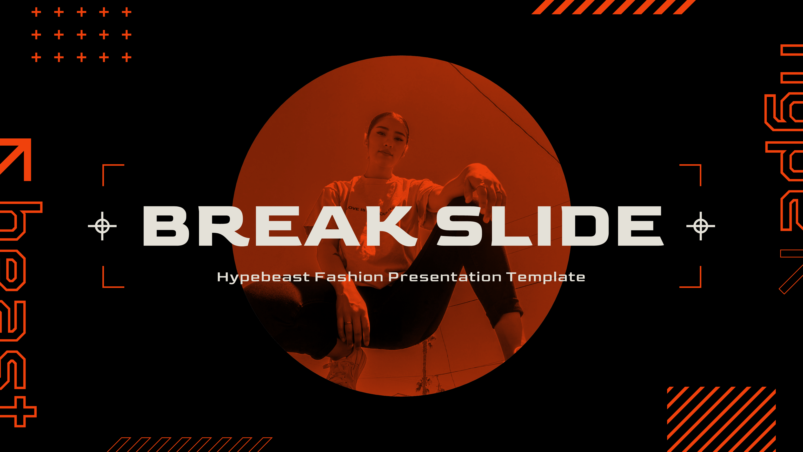 Karma - Hypebeast Fashion Google Slide Template, Presentation Templates