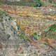A vineyard with autumn colors between schist cliffs - PhotoDune Item for Sale