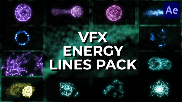 VFX Energy Lines Pack for After Effects