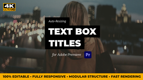 Auto Resizing Text Box Titles | MOGRT for Premiere Pro
