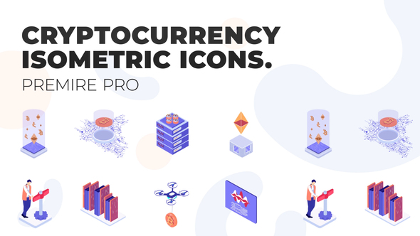 Cryptocurrency - MOGRT Isometric Icons
