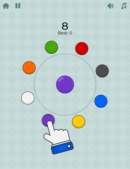 Color quick - HTML5 Attention game by trezegames | CodeCanyon