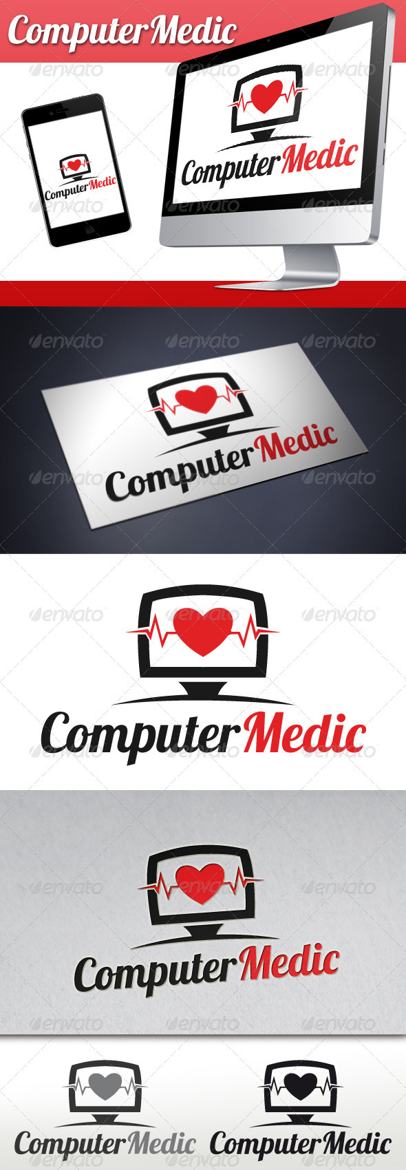 Pc Medic Logo - Objects Logo Templates