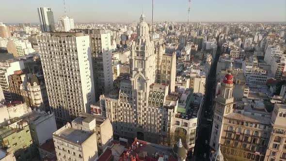Stately Palacio Barolo amidst sprawling Buenos Aires, Argentina alt