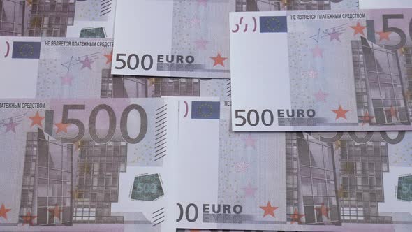 500 Euro Banknotes On The Table alt