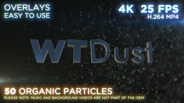 Real Particles WTDust in 4k alt