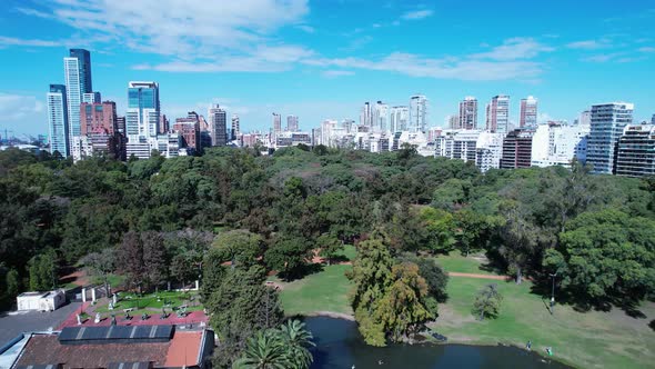 Buenos Aires Argentina. Downtown landscape of tourism landmark city. alt
